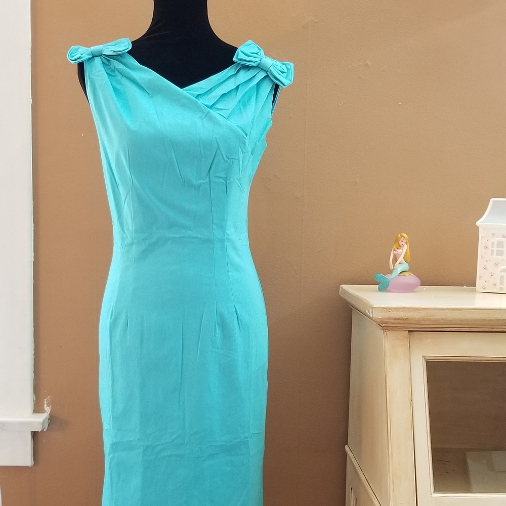 FLASH SALE Tatyana Alice Mint Pencil dress